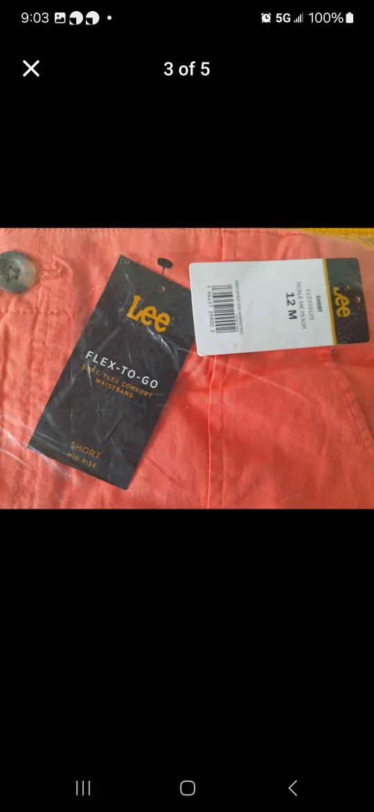 Lee Women's Flex to Go Shorts New with Tags 12M image indicator(3)