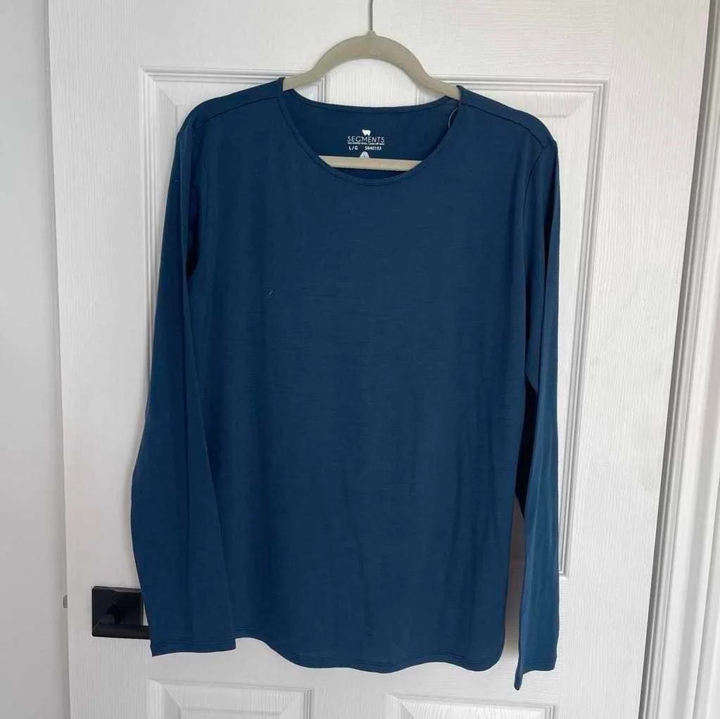 Blue Seg'ments Women's Merino Wool Long Sleeve Top thumbnail