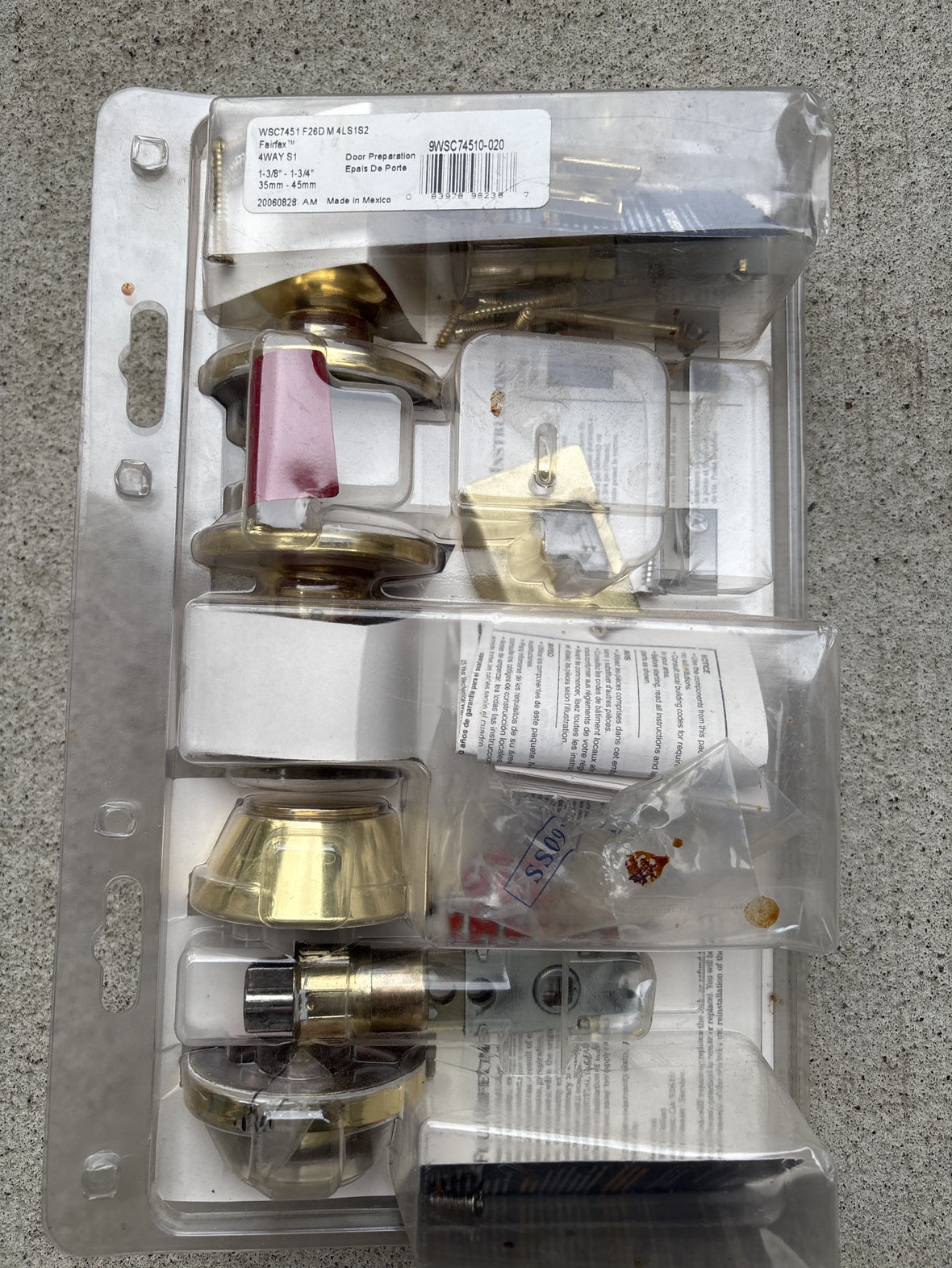 #freecycle 🍂 Weiser Lock Security Set 🍂 - photo 2