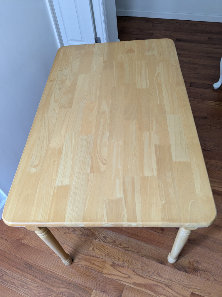 hard wood table - photo 2