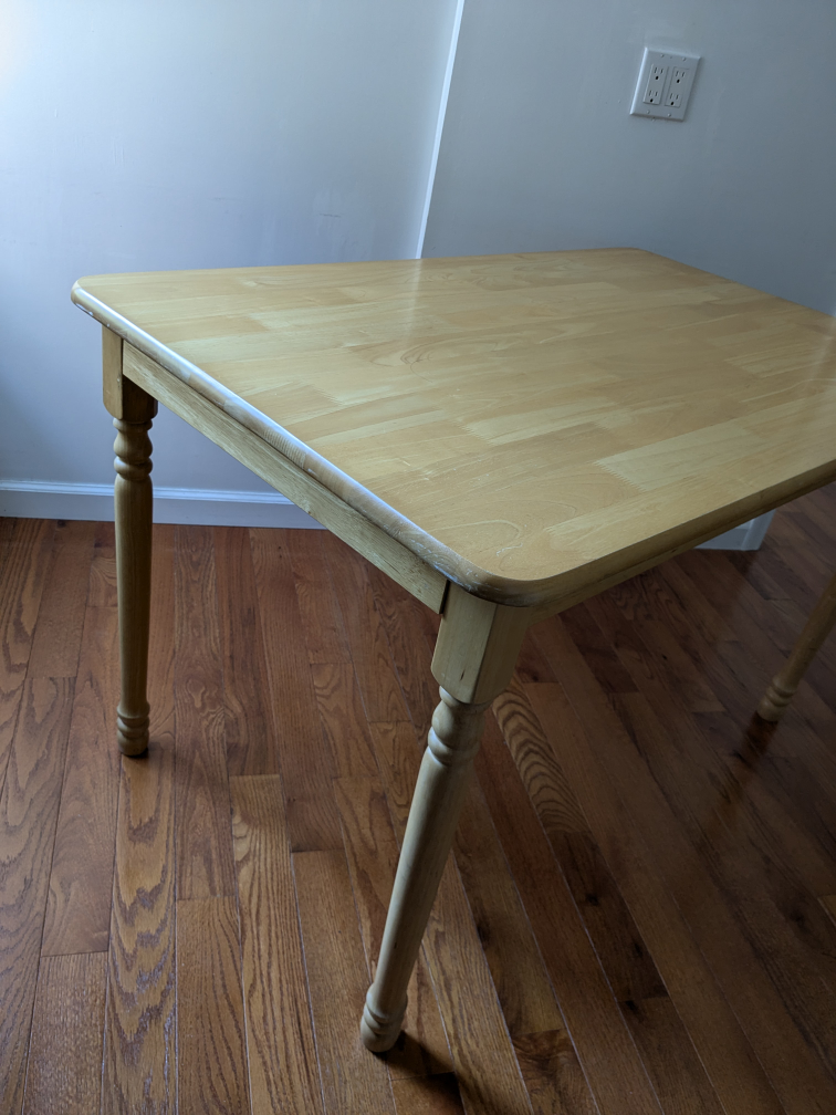 hard wood table - photo 4