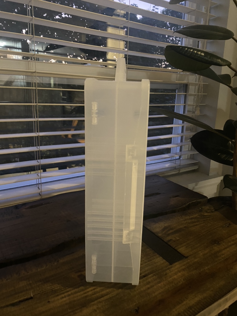 Clear Plastic Storage Case (double sided) - photo 2