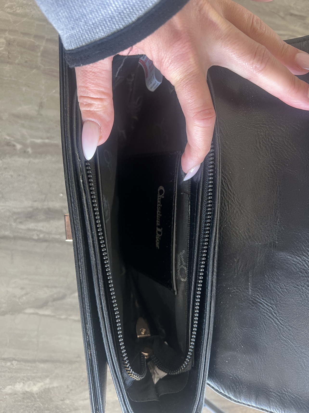 Black leather Bag - photo 3