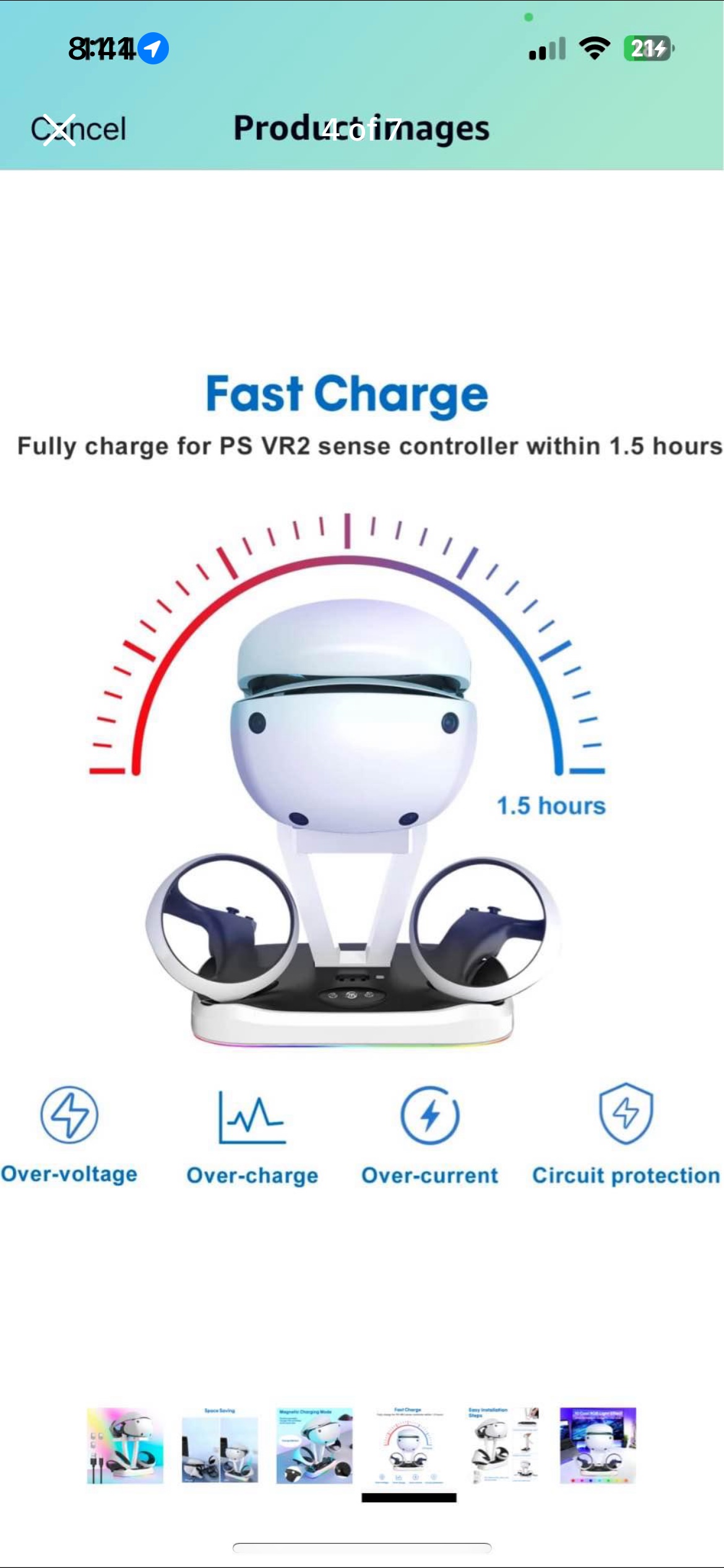 VR Headset and Controller Charging Stand - photo 4