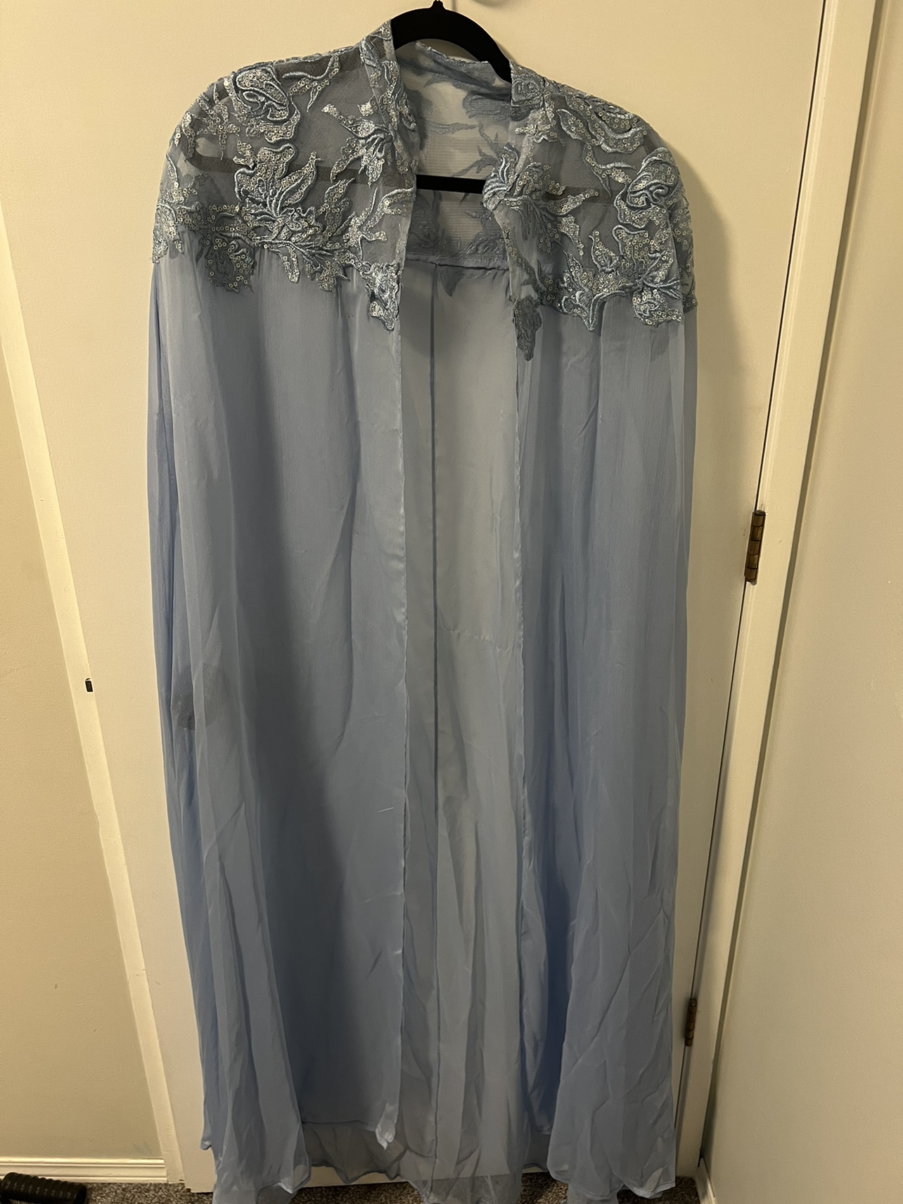 Baby Blue Evening Gown Size L - photo 4