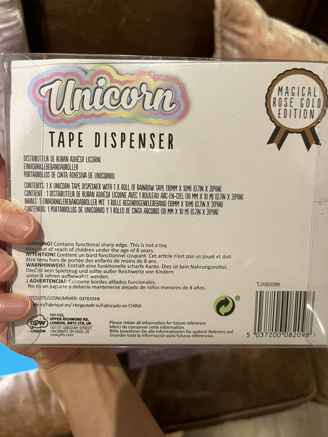 Mead Five Star Notebooks and Unicorn Tape Dispenser - photo 4