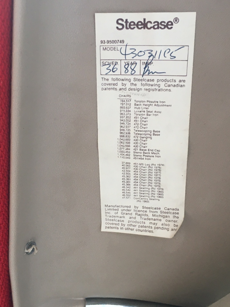 Vintage Steelcase ‘Pollock’ 1988  Office Chair - photo 4