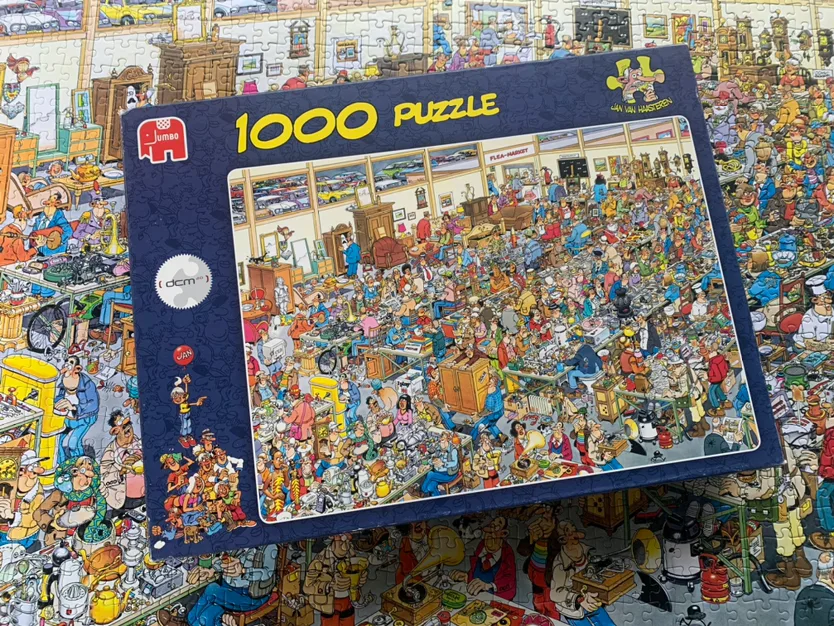 Jumbo 1000 piece puzzle thumbnail