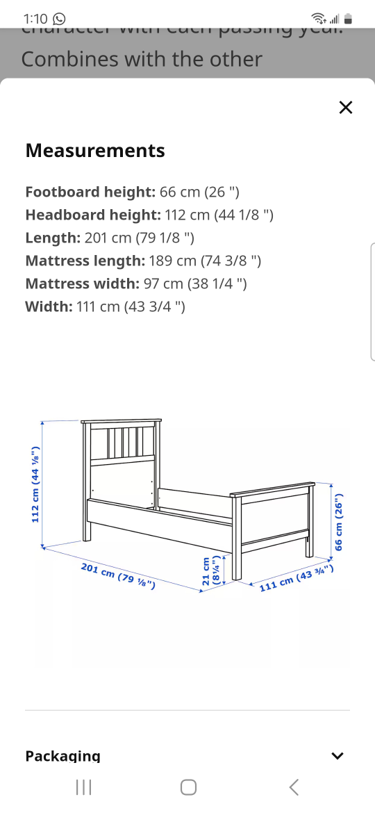 Single Bed Frame - photo 2
