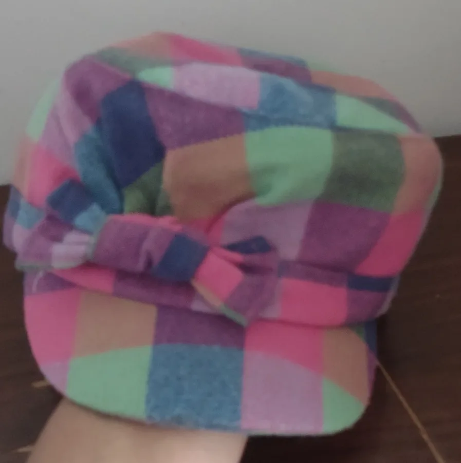 Multi-Colored Plaid Hat image indicator(2)
