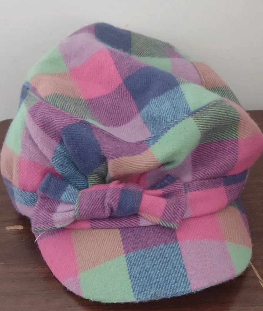 Multi-Colored Plaid Hat image indicator(4)