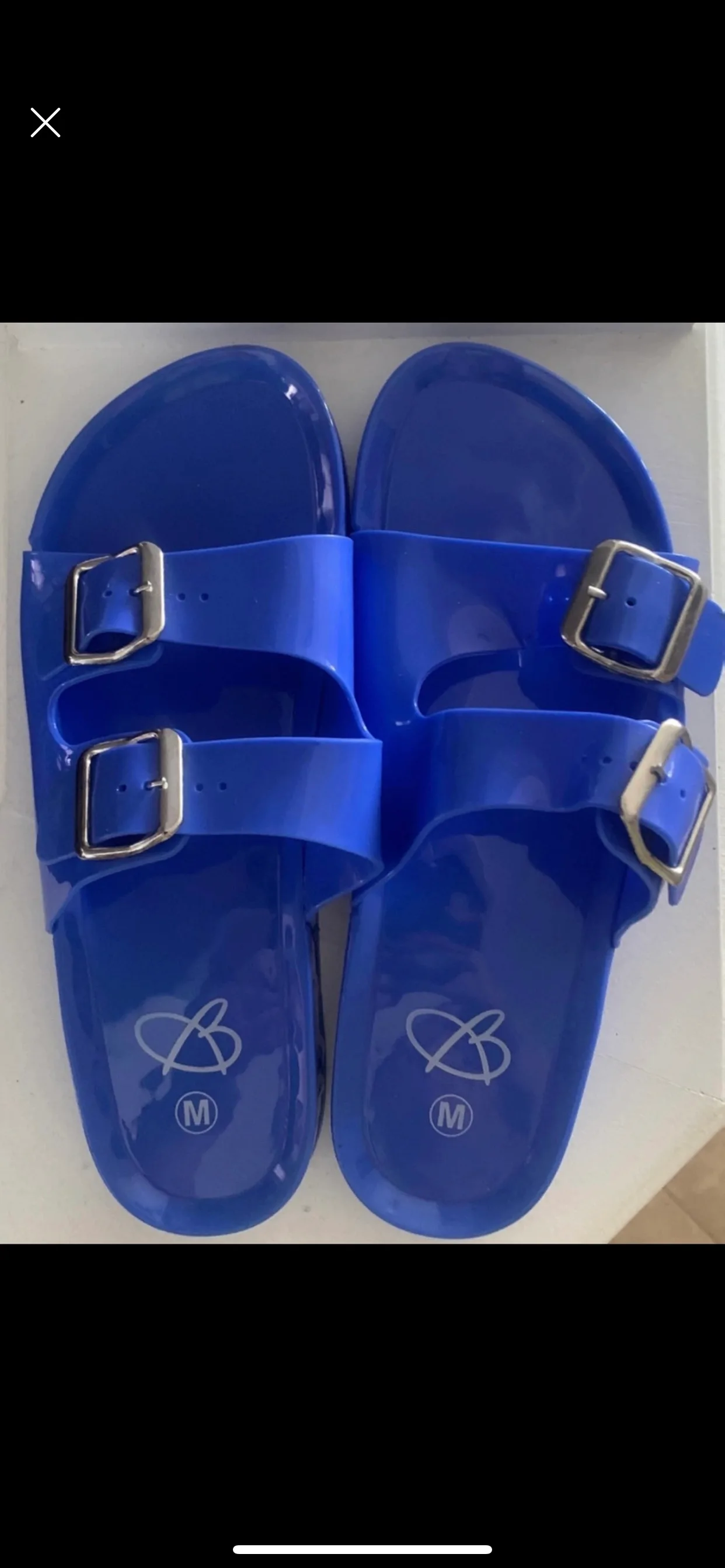 Blue Buckle Sandals 🧡 thumbnail