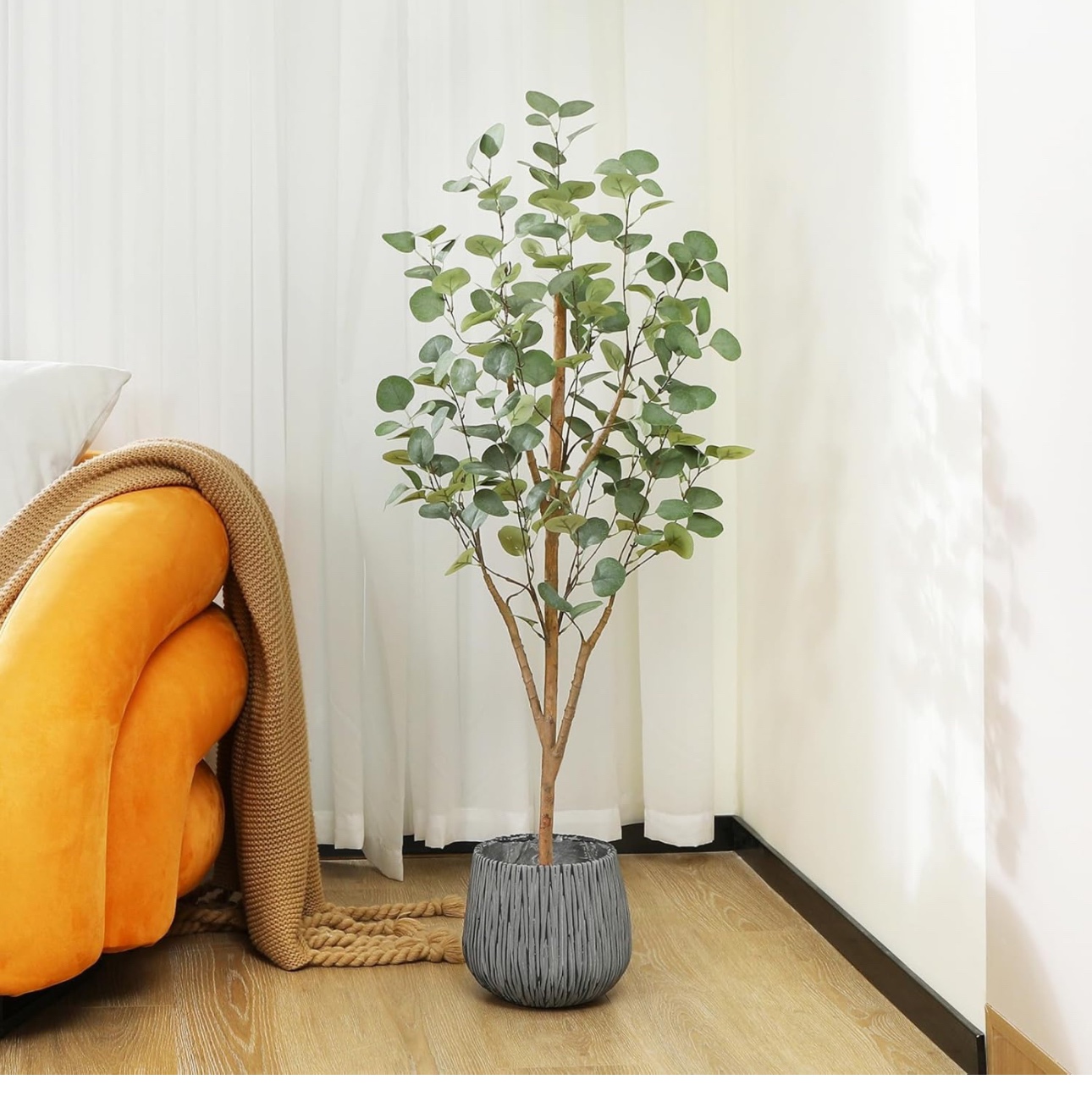 Artificial Eucalyptus Tree - photo 2