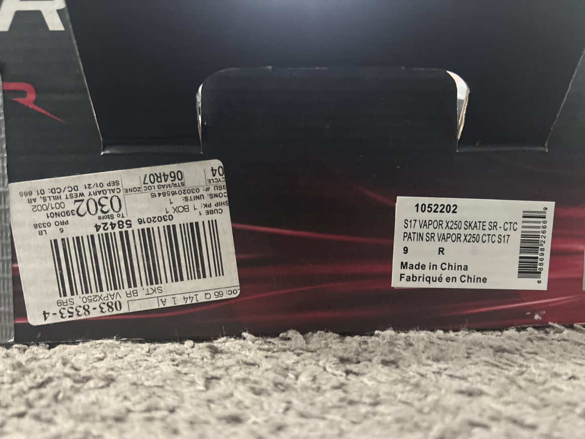 Bauer Vapor X250 SR Ice Skates - photo 3