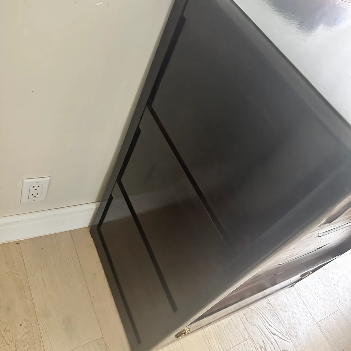 Authentic Antique solid wood Meaford Armoire - dresser image indicator(6)