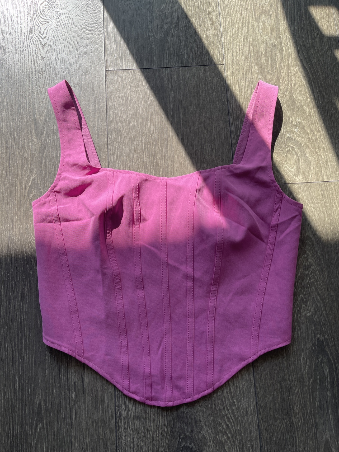 Pink Corset Top