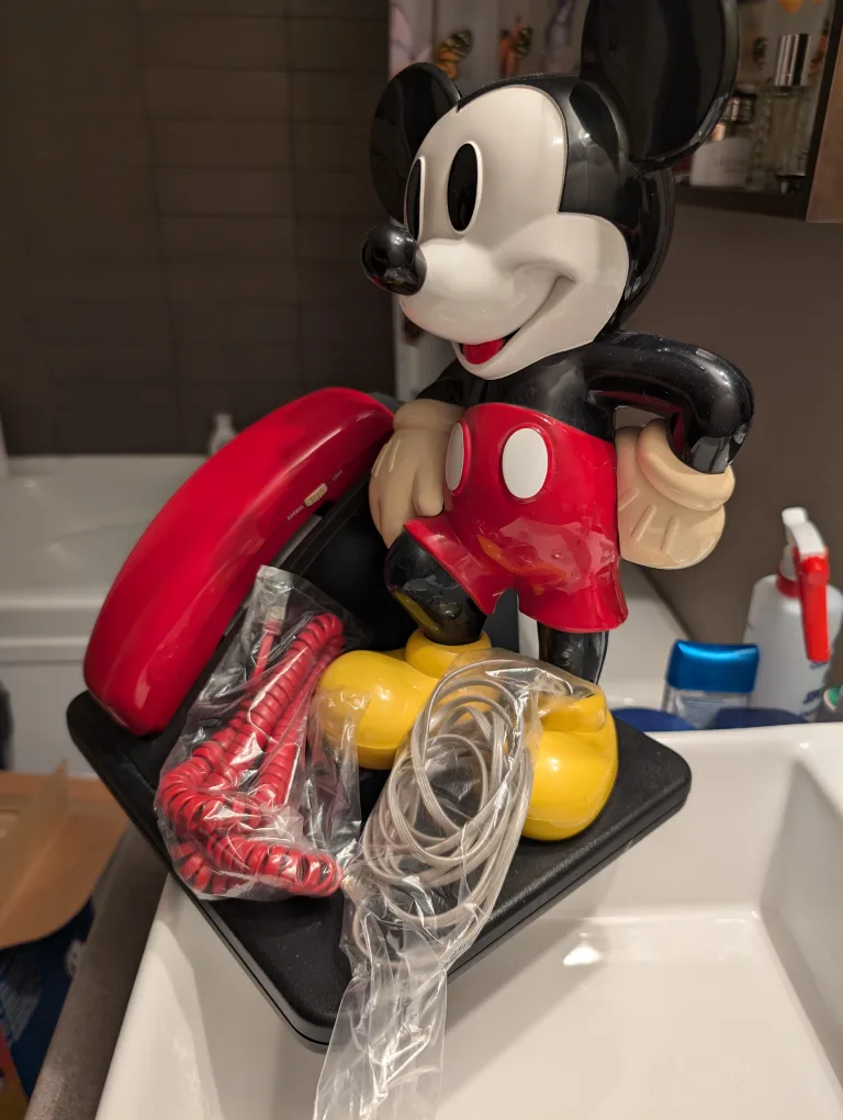 Mickey Mouse Phone Vintage AT&T