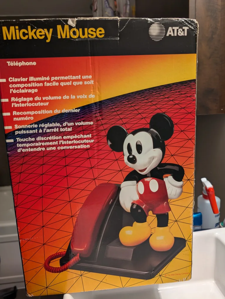 Mickey Mouse Phone Vintage AT&T image indicator(3)