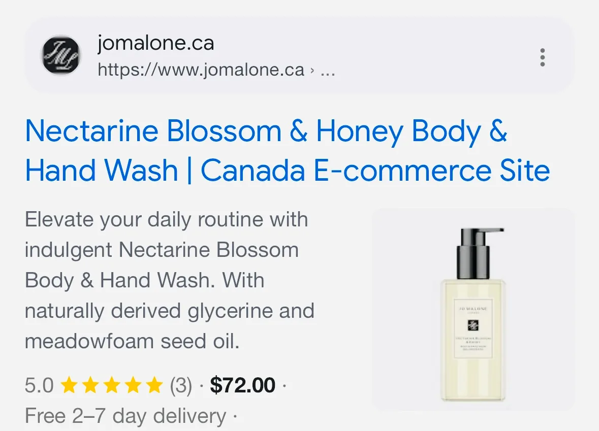 JO MALONE BODY & HAND WASH GEL, 250 ML - $50 image indicator(2)