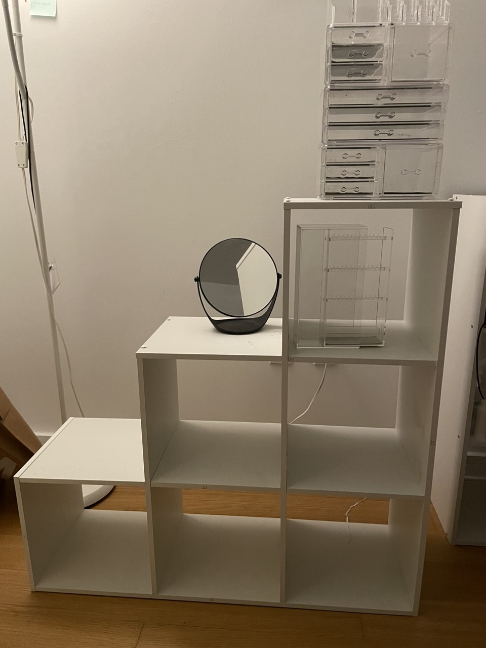 White Cube Organizer Shelf - photo 2