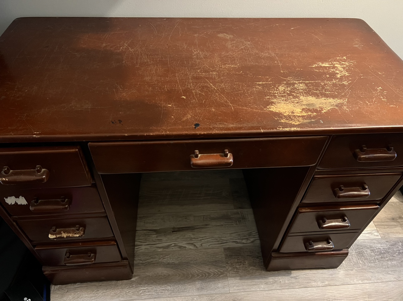 Vintage Wooden Desk