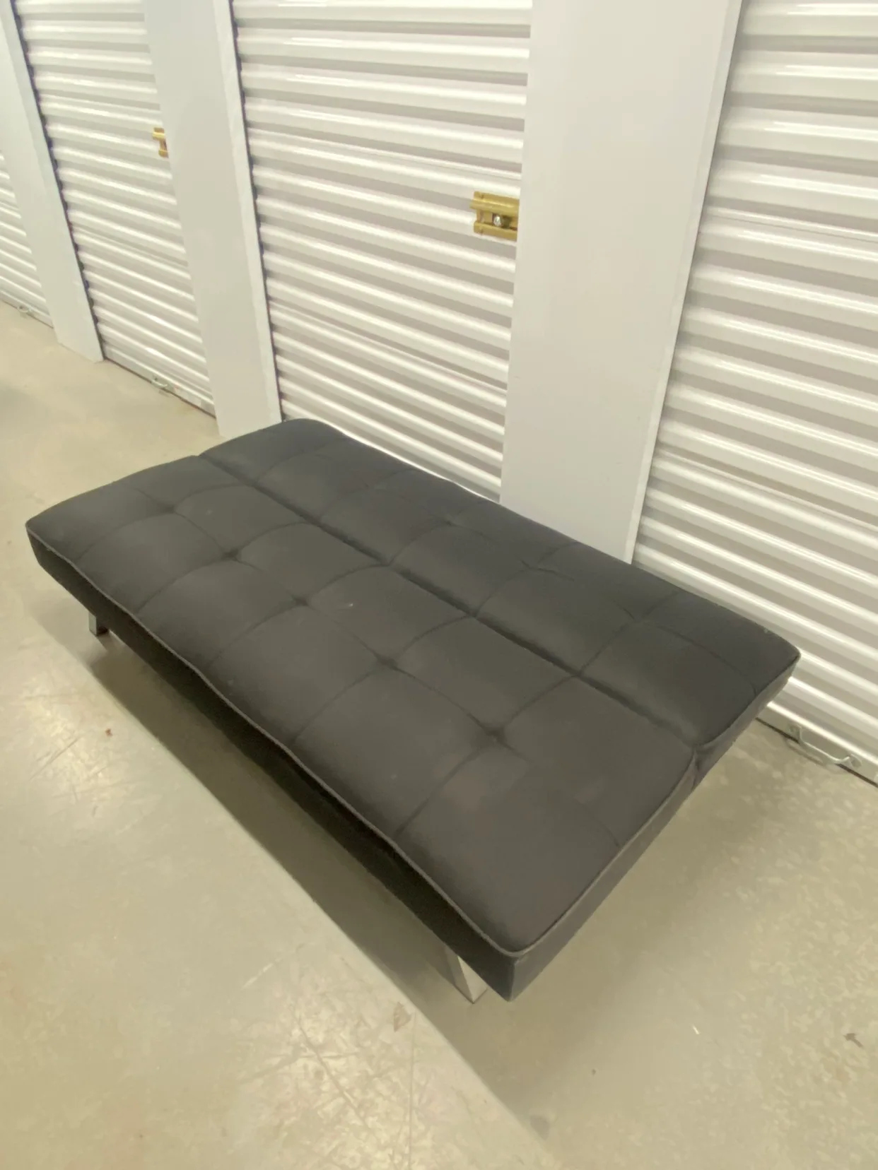 Black Futon Sofa Bed couch (delivery available) image indicator(8)