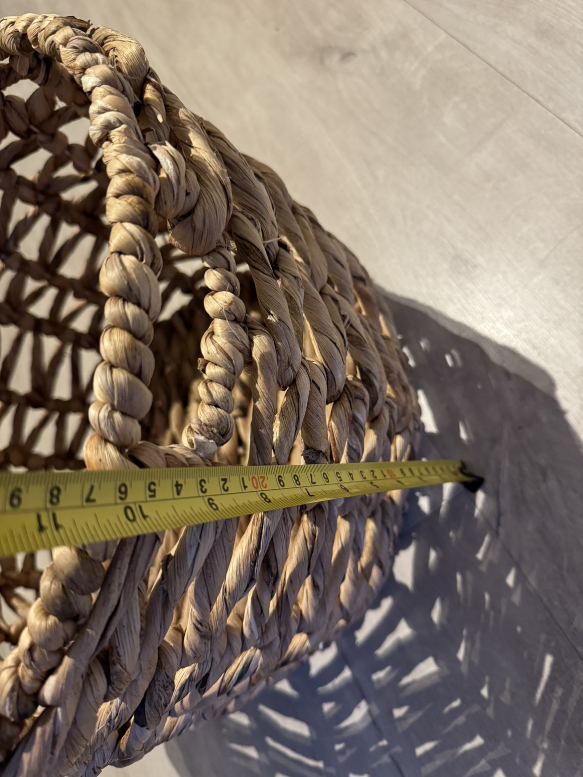 Seagrass woven Basket - photo 3