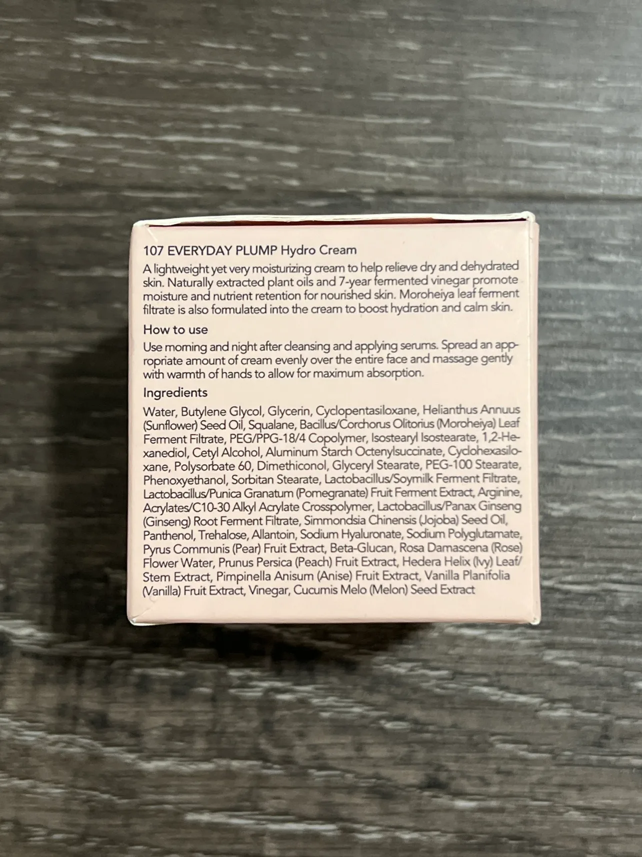 107 Everyday Plump Hydro Cream Face Moisturizer image indicator(3)