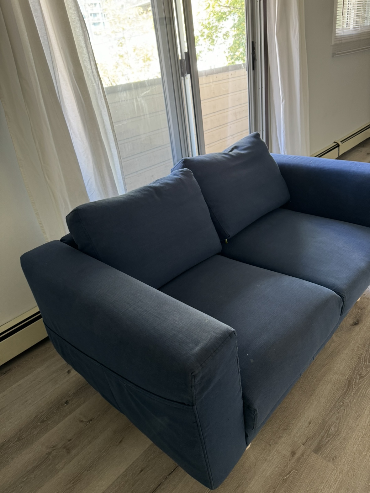 Blue Love Seat - photo 3