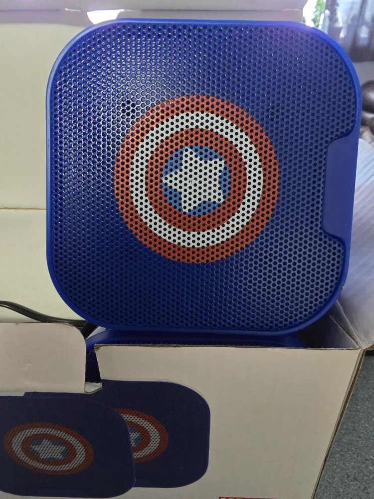 Marvel Captain America Wired Speakers image indicator(3)