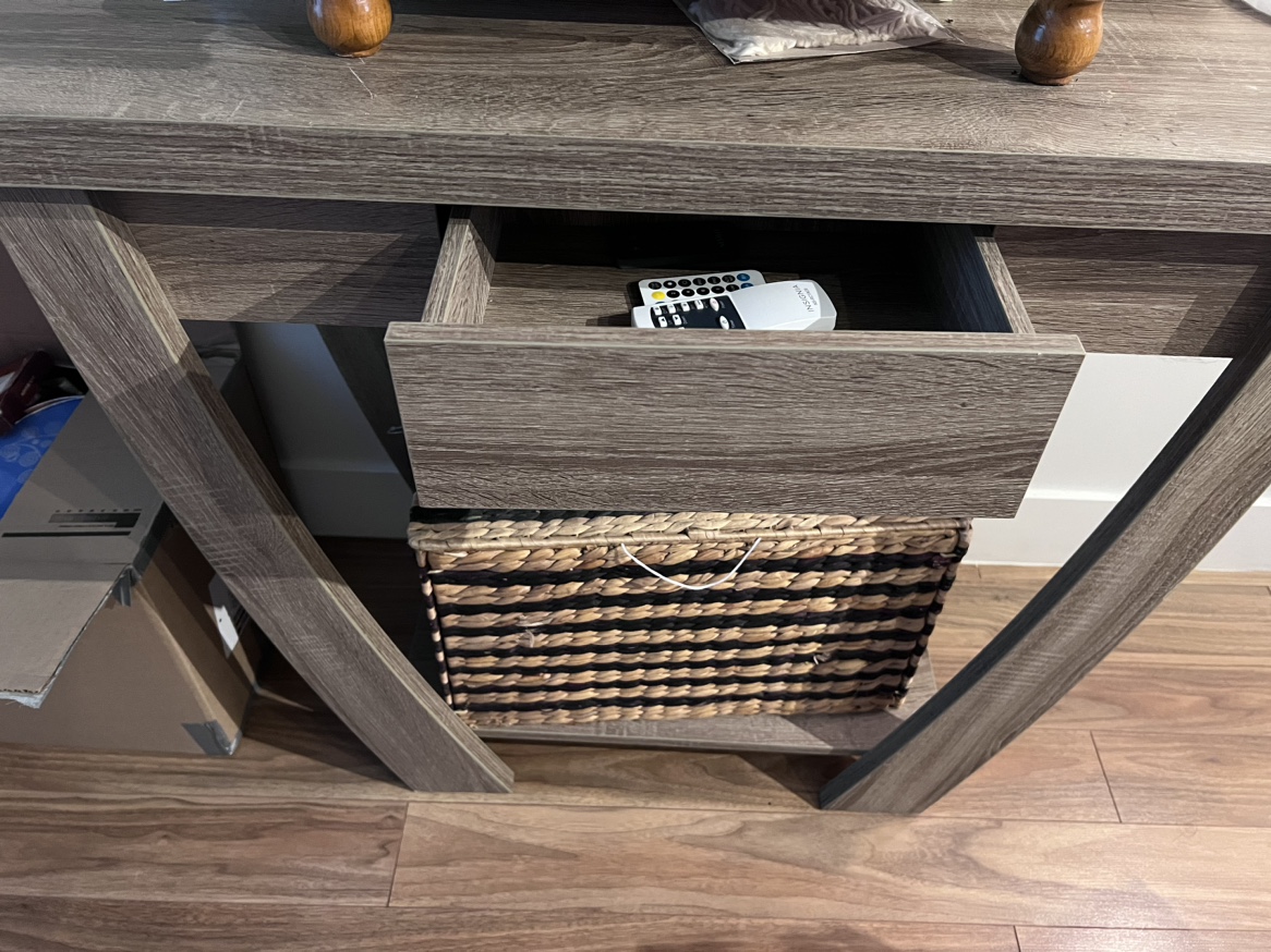 Console Table with Drawer