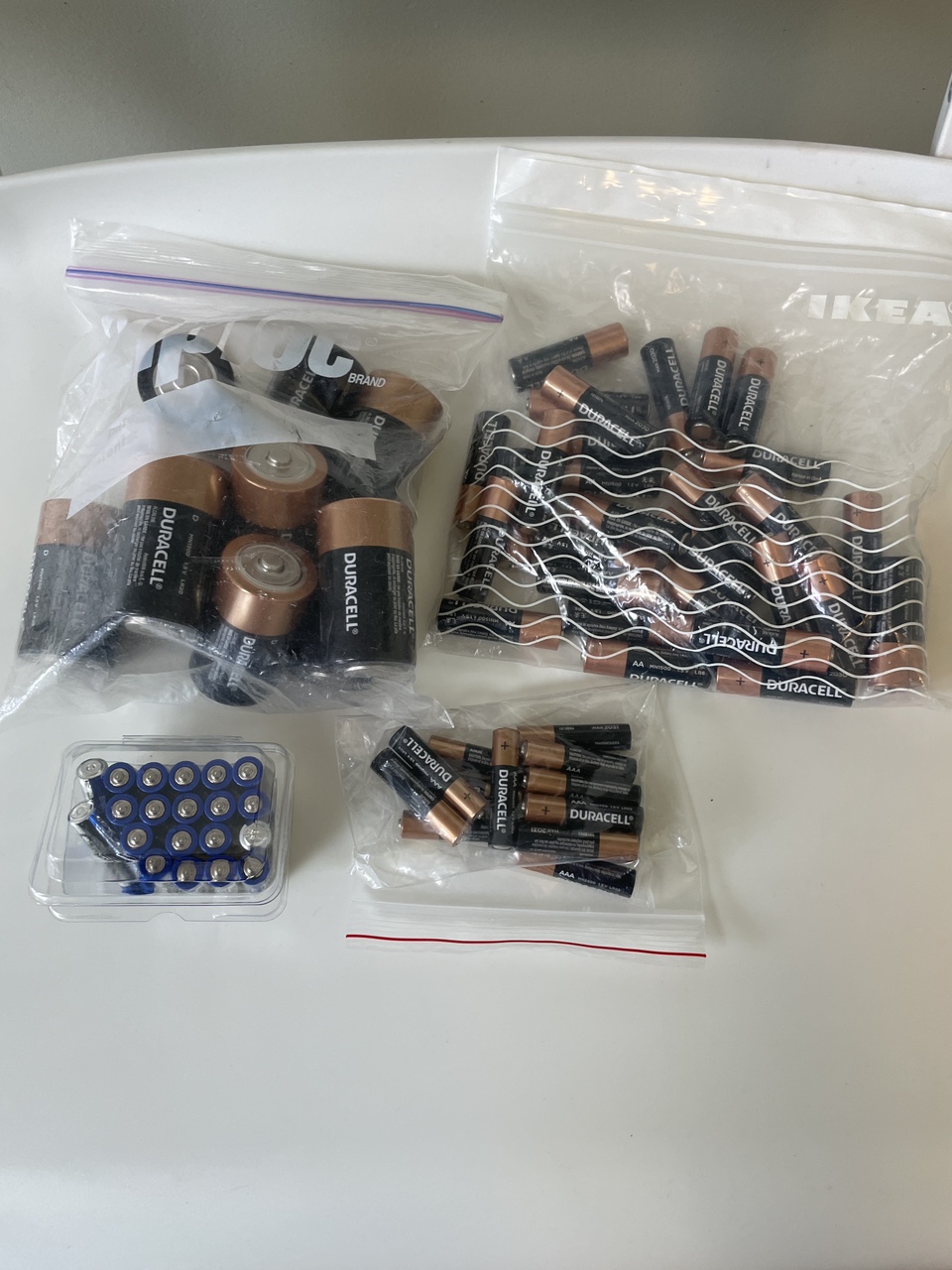 New Duracell Batteries
