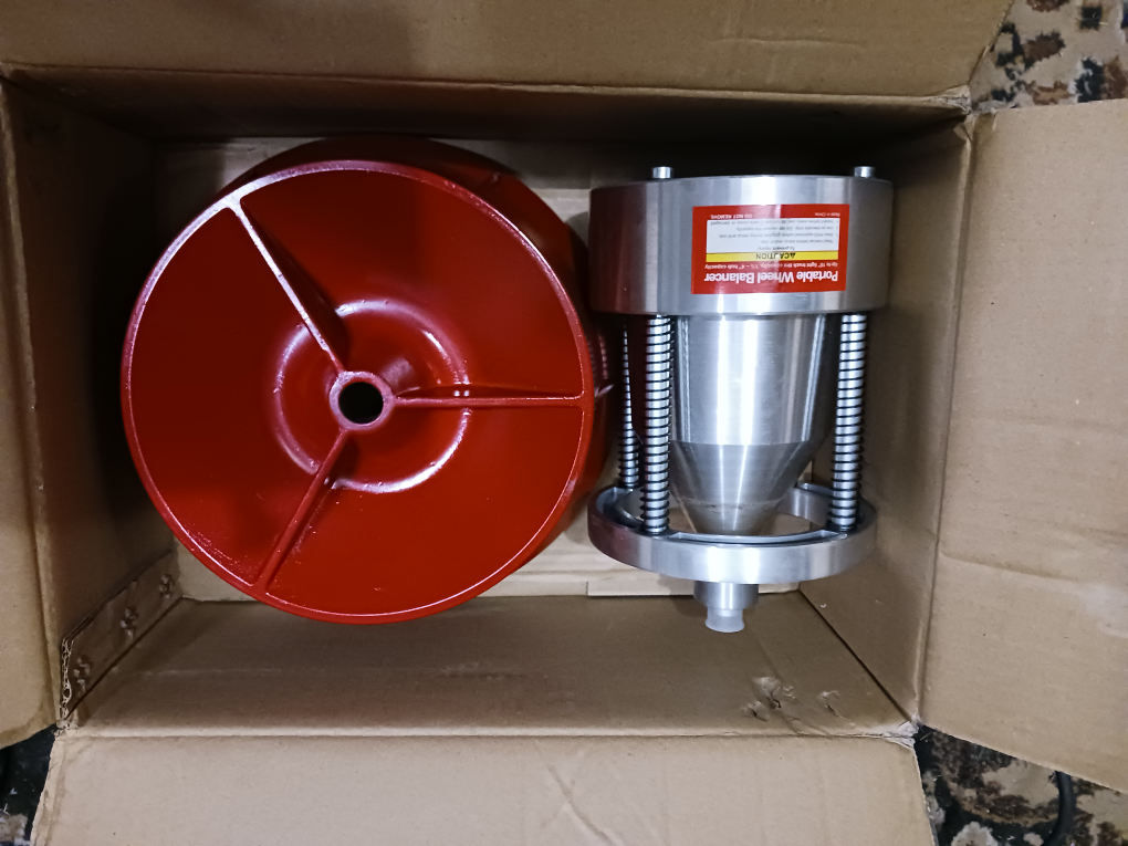 Portable Wheel Balancer and Steel Wheel Weights - photo 3