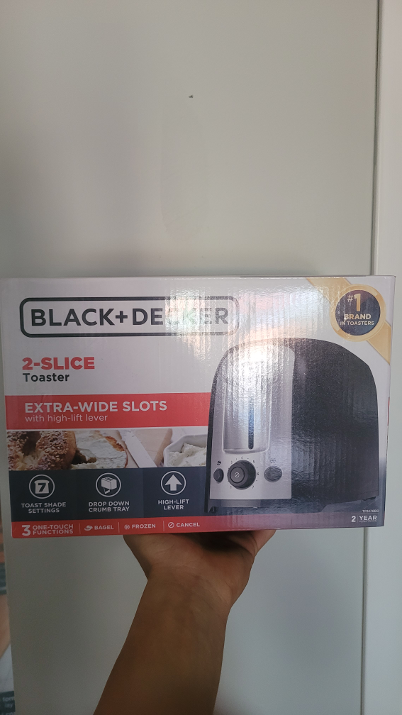 (unboxing)Black+Decker 2-Slice Toaster