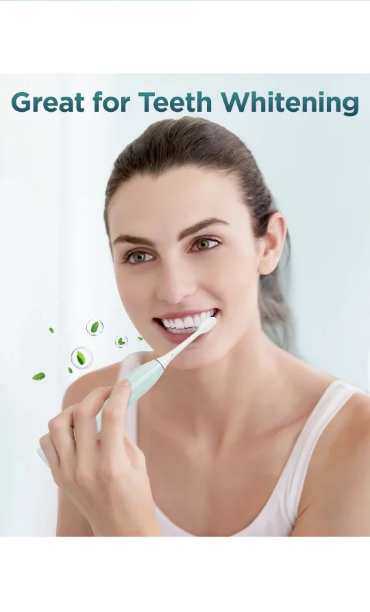 New Ultrasonic Toothbrush Reachargeable Electr image indicator(5)
