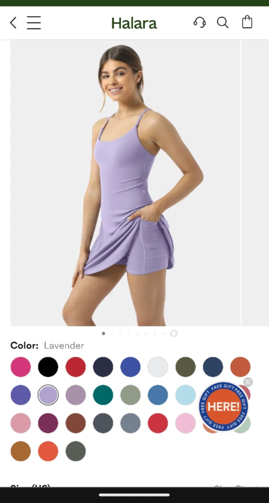 Halara Lavender Dress - photo 3