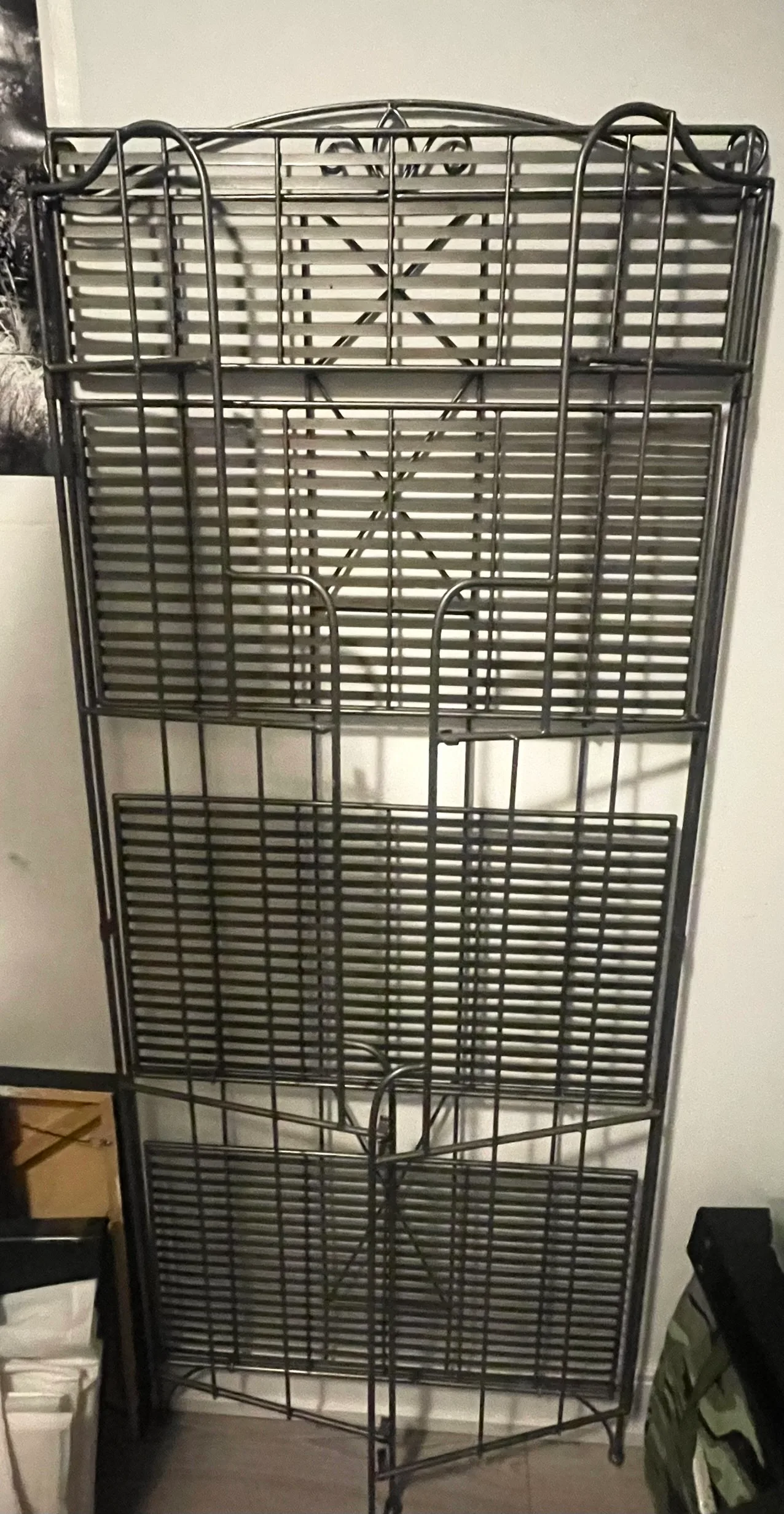 Foldable Metal  Shelving Unit image indicator(2)