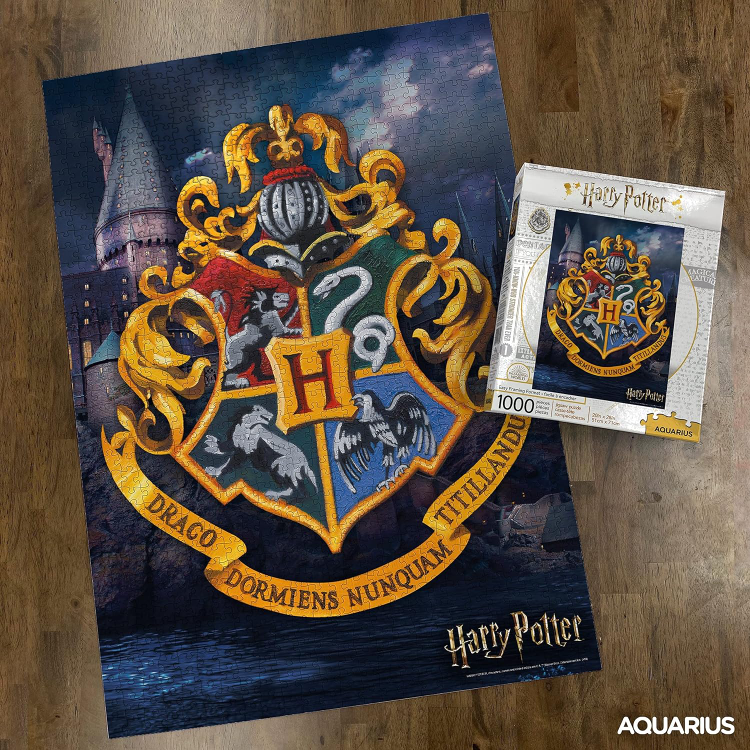 Harry Potter 1000 Pc Jigsaw Puzzle - Hogwarts Logo - photo 2