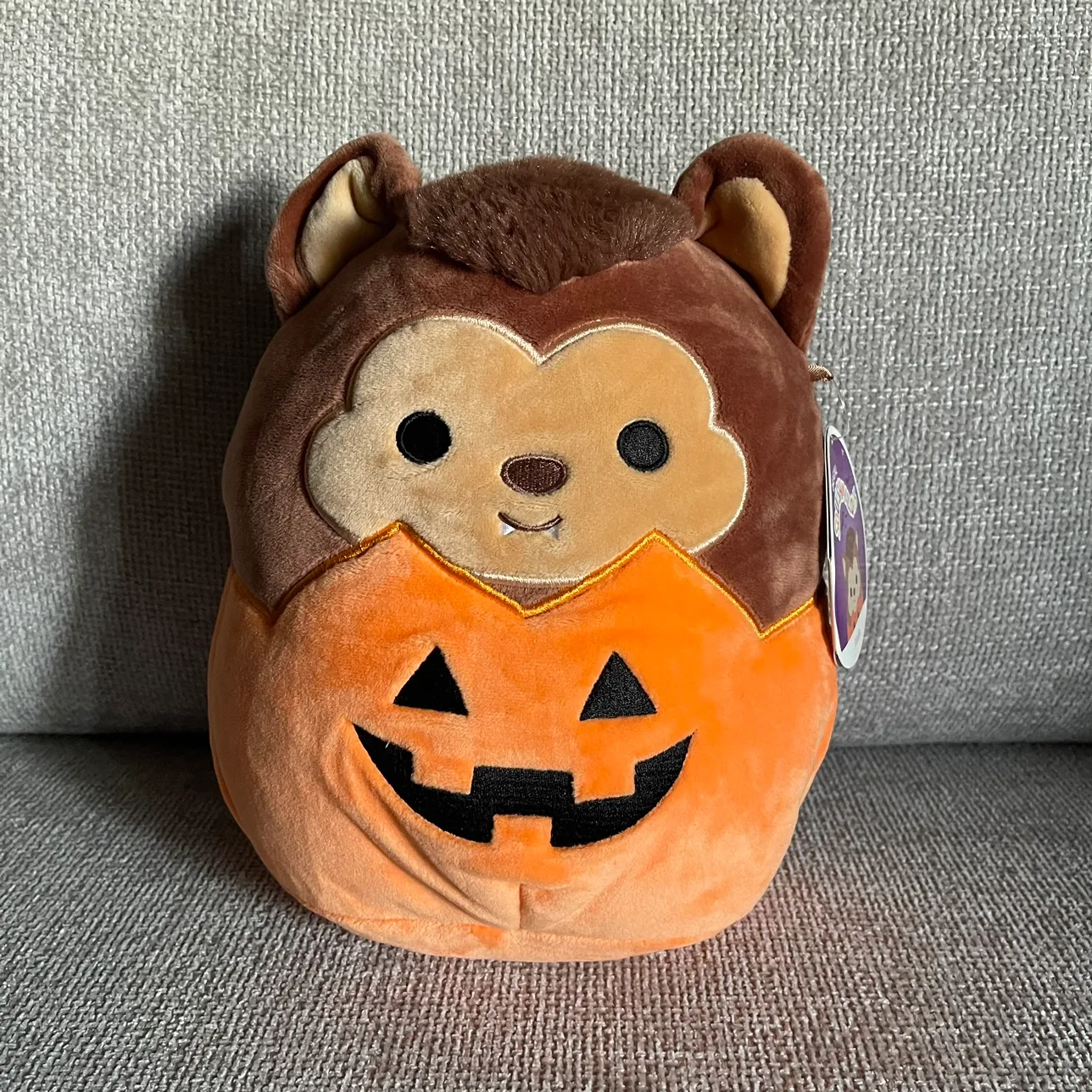 8” Pumpkin Wade Squishmallow thumbnail