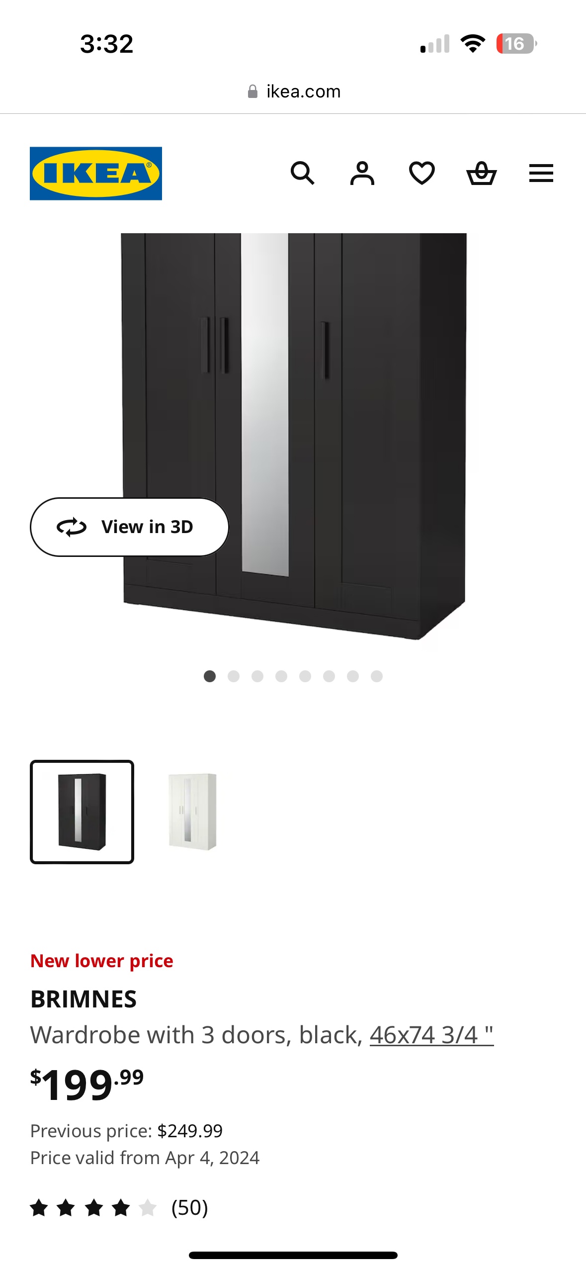 Gray Closet With Mirror - photo 5