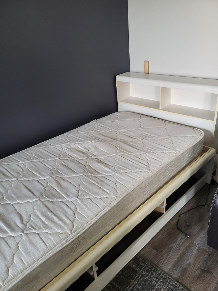 Single Bed with Storage and mattress - photo 2