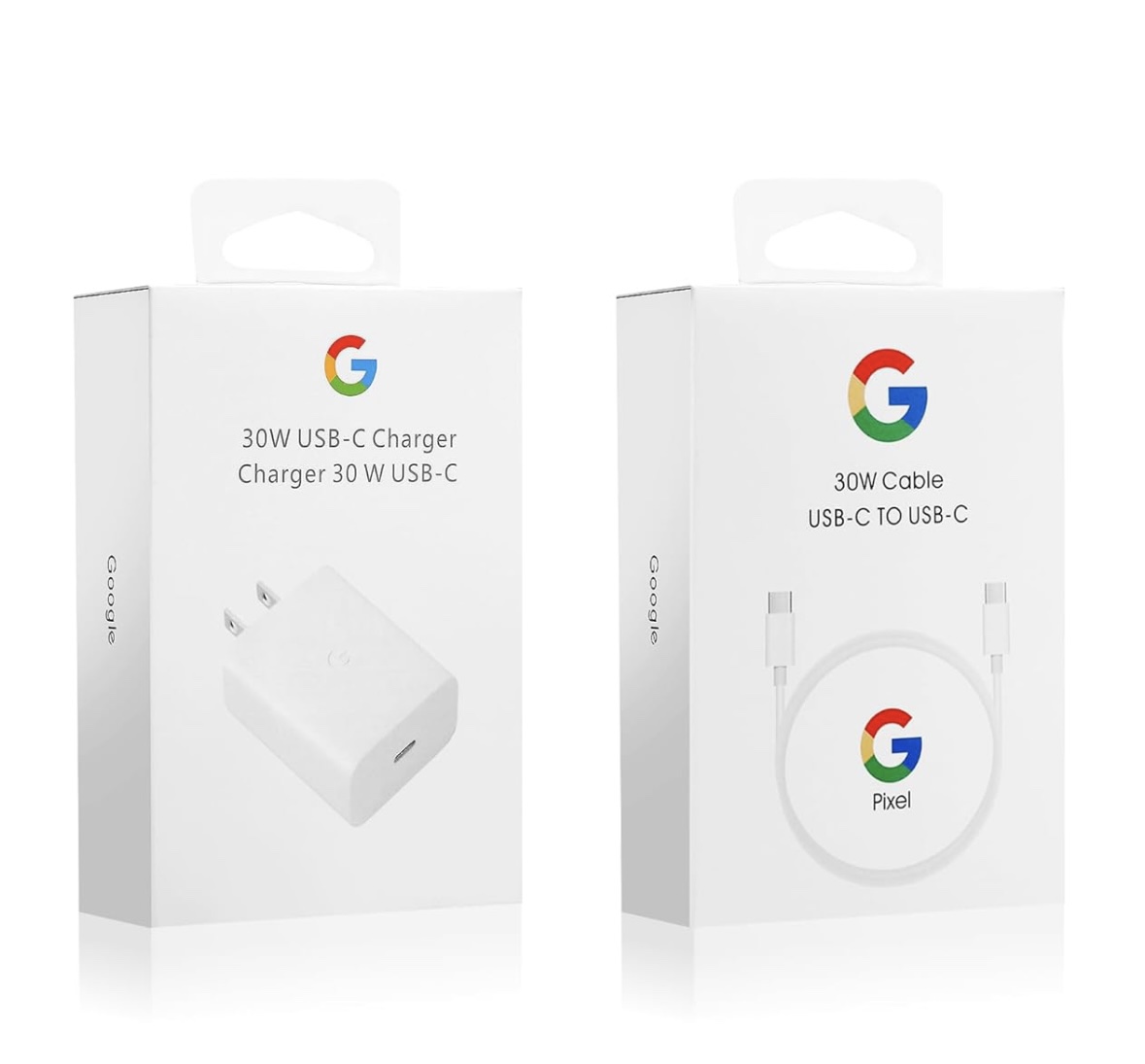 Google 30W Fast-Charging USB-C Wall Charger - White