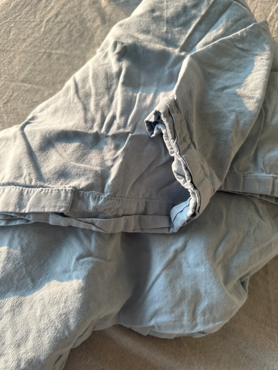 FREE chambray pillowcase set, Ralph Lauren, Blue image indicator(2)
