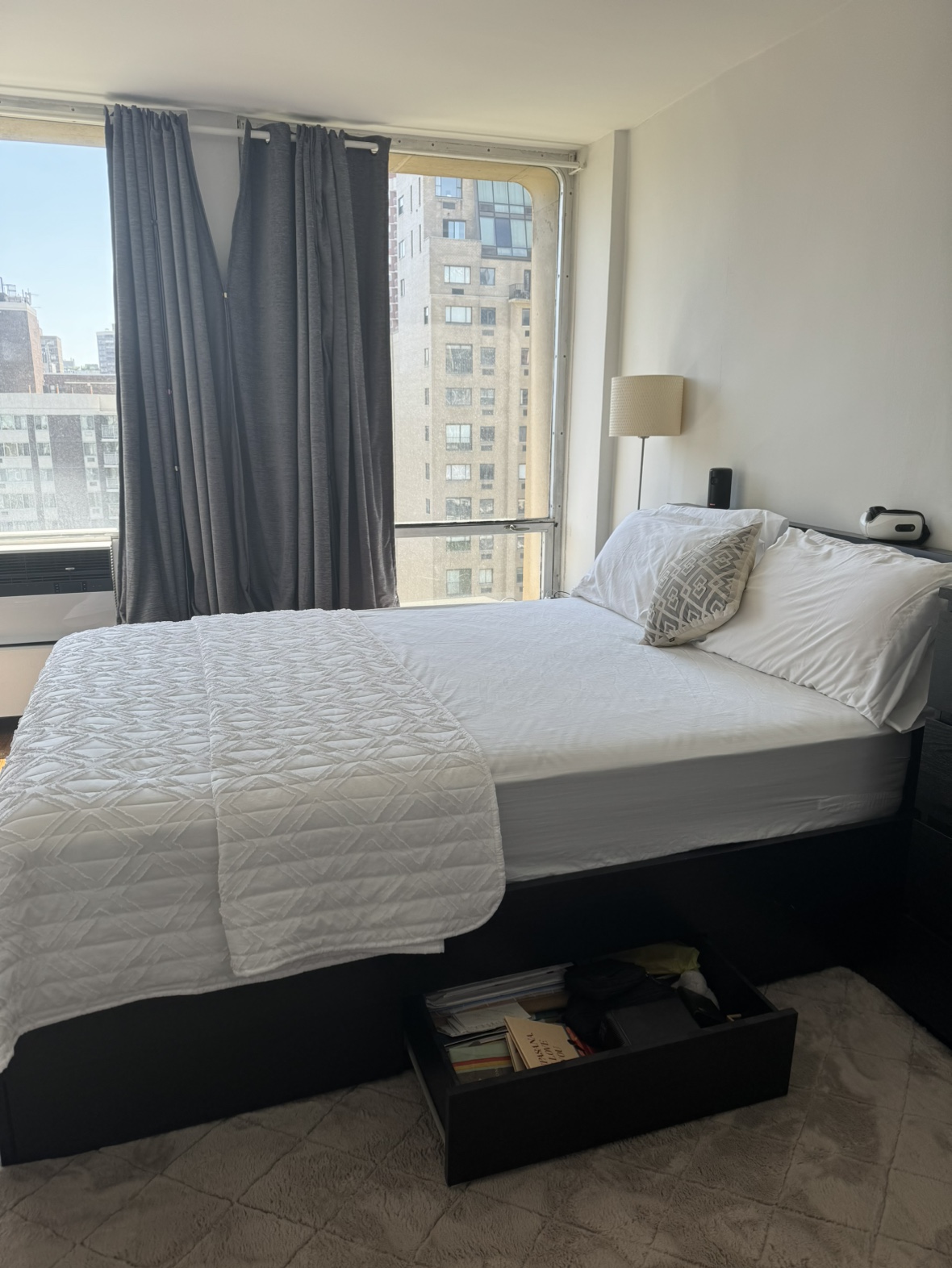 Queen Size Storage Bed