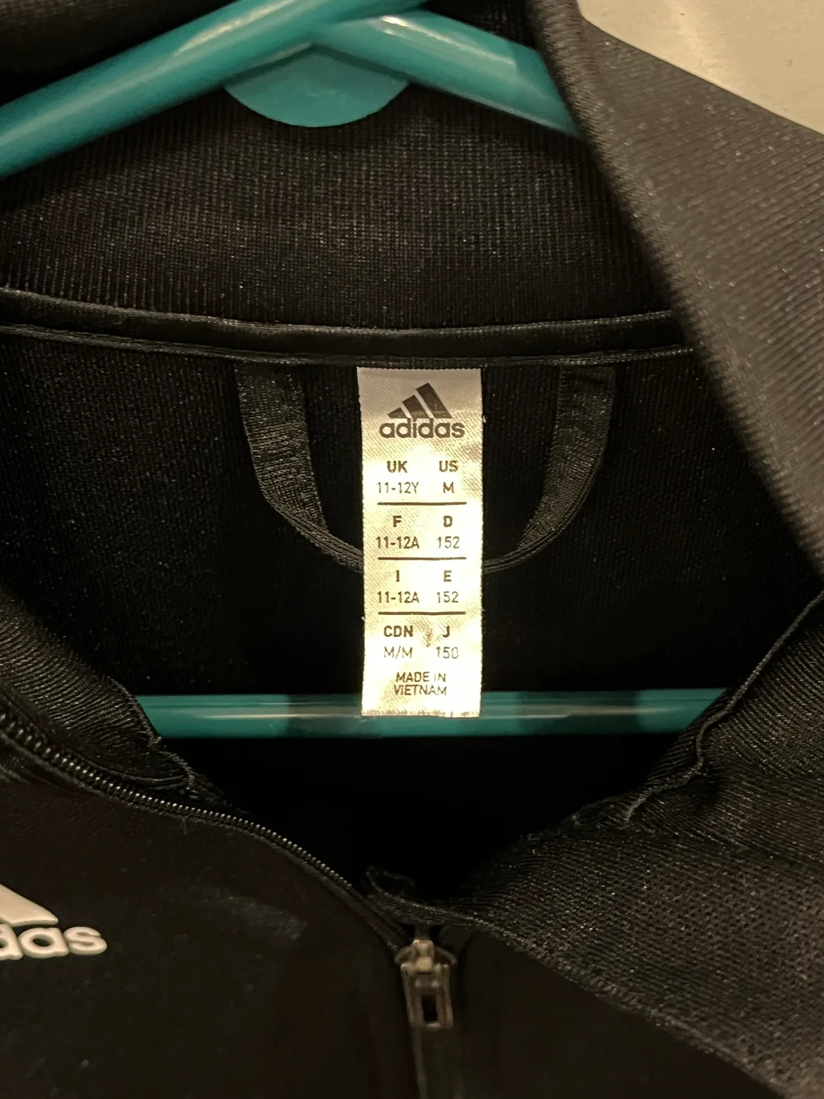 Boys Adidas Track Jacket - Medium image indicator(3)