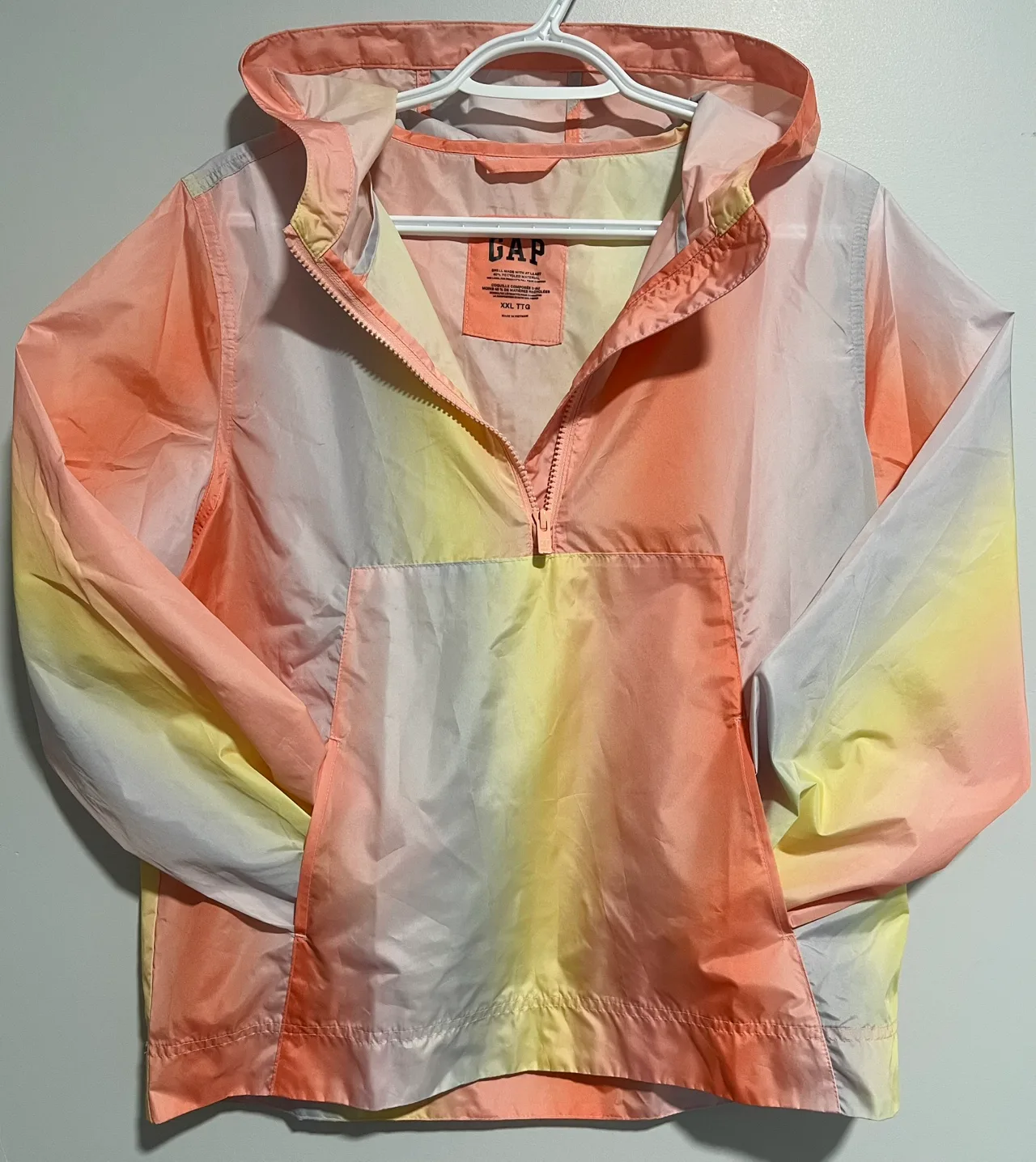Gap Tie-Dye Windbreaker Hoodie image indicator(3)