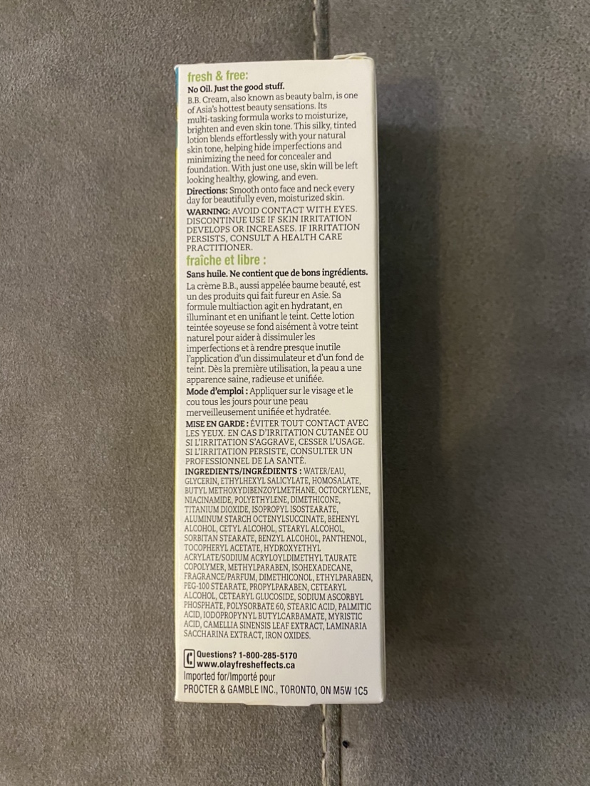 Olay Fresh Effects BB Cream Light to Medium - photo 2