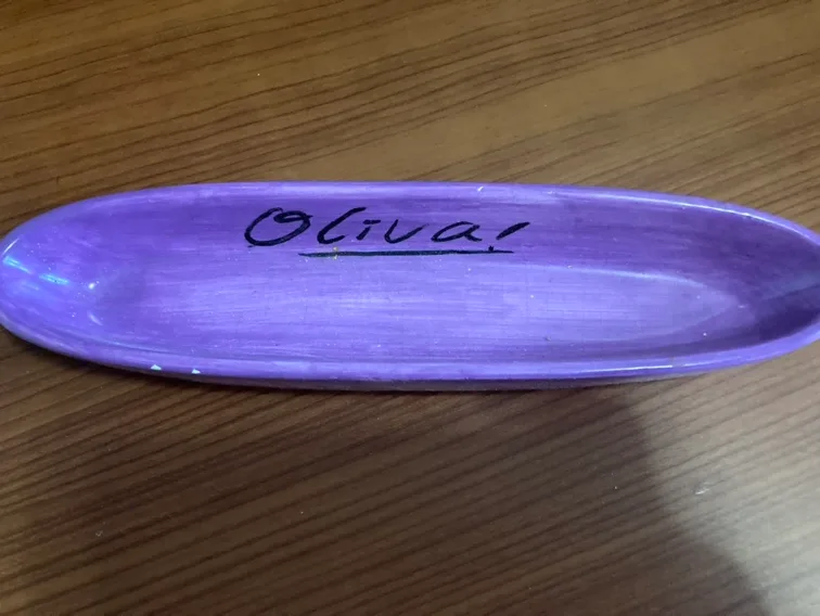 Purple "Olivia" Dish 🧡 thumbnail