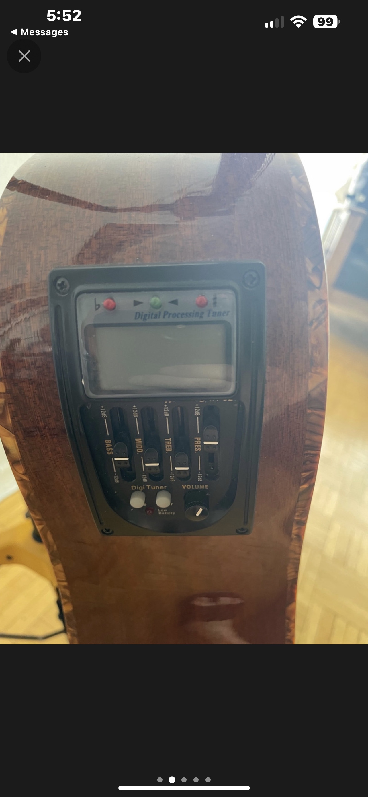 Washburn Acoustic Guitar electric - photo 2