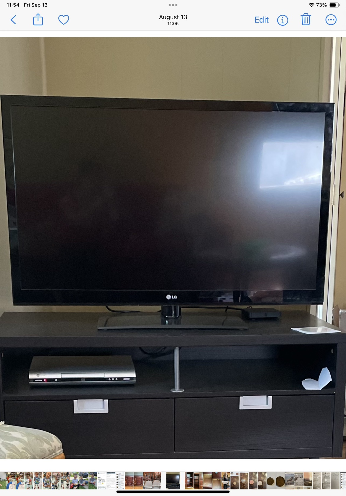 LG 55” LED TV